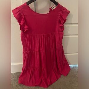 pink dress size xs